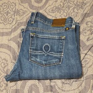 Lucky Brand Blue Denim Jeans with Back Pocket Detail